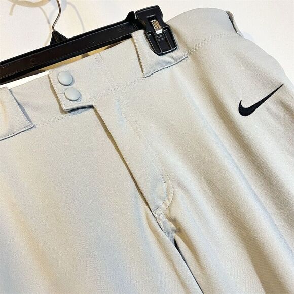 NWT Nike Women's Vapor Softball Baseball Pants 3/4 Length Crop Gray Size L‎ - Picture 6 of 6